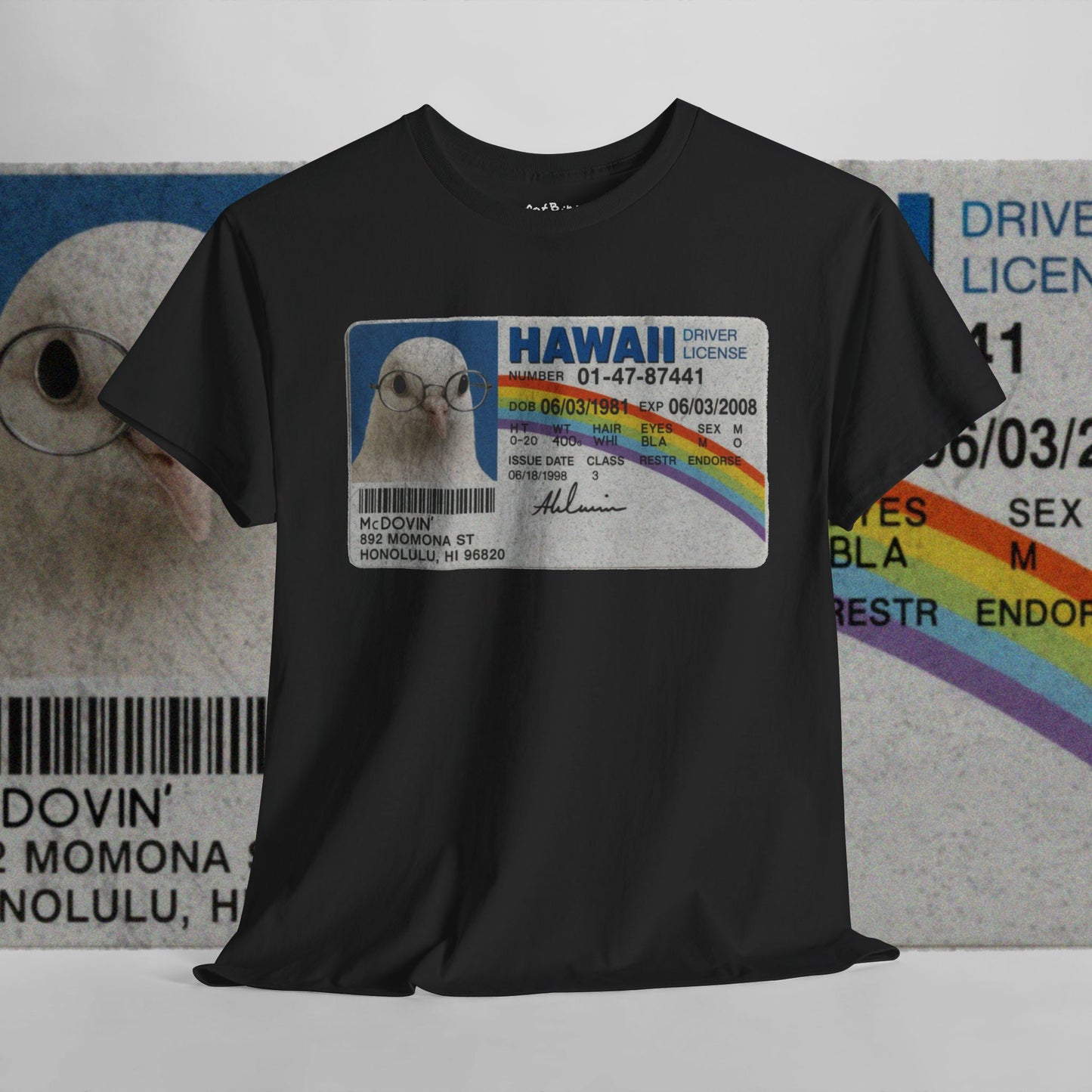 Superbird starring McDovin' unisex graphic tshirt