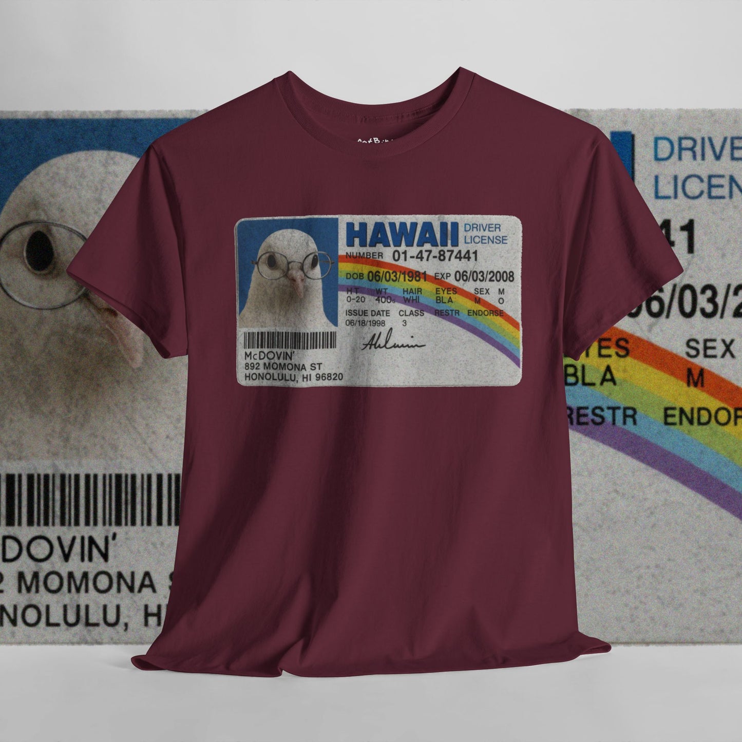 Superbird starring McDovin' unisex graphic tshirt