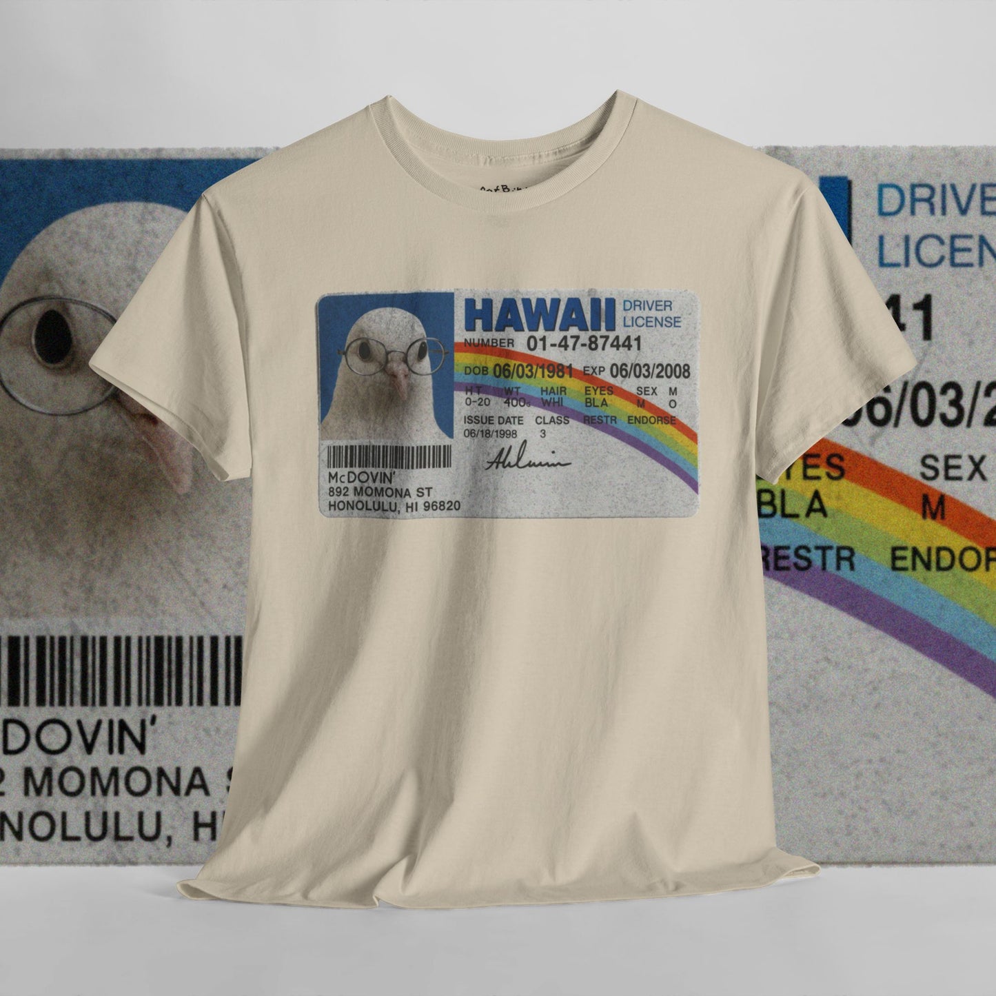 Superbird starring McDovin' unisex graphic tshirt