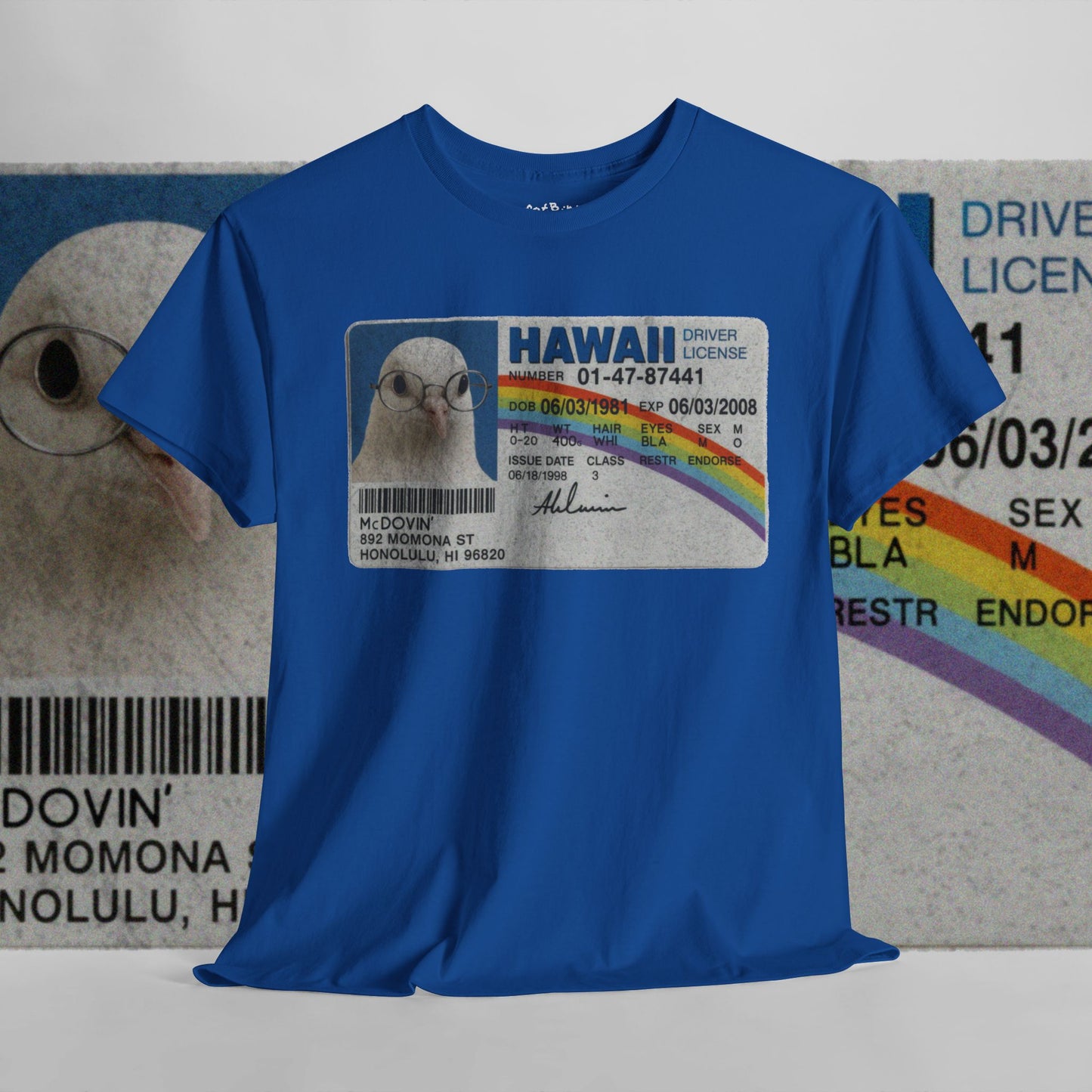 Superbird starring McDovin' unisex graphic tshirt