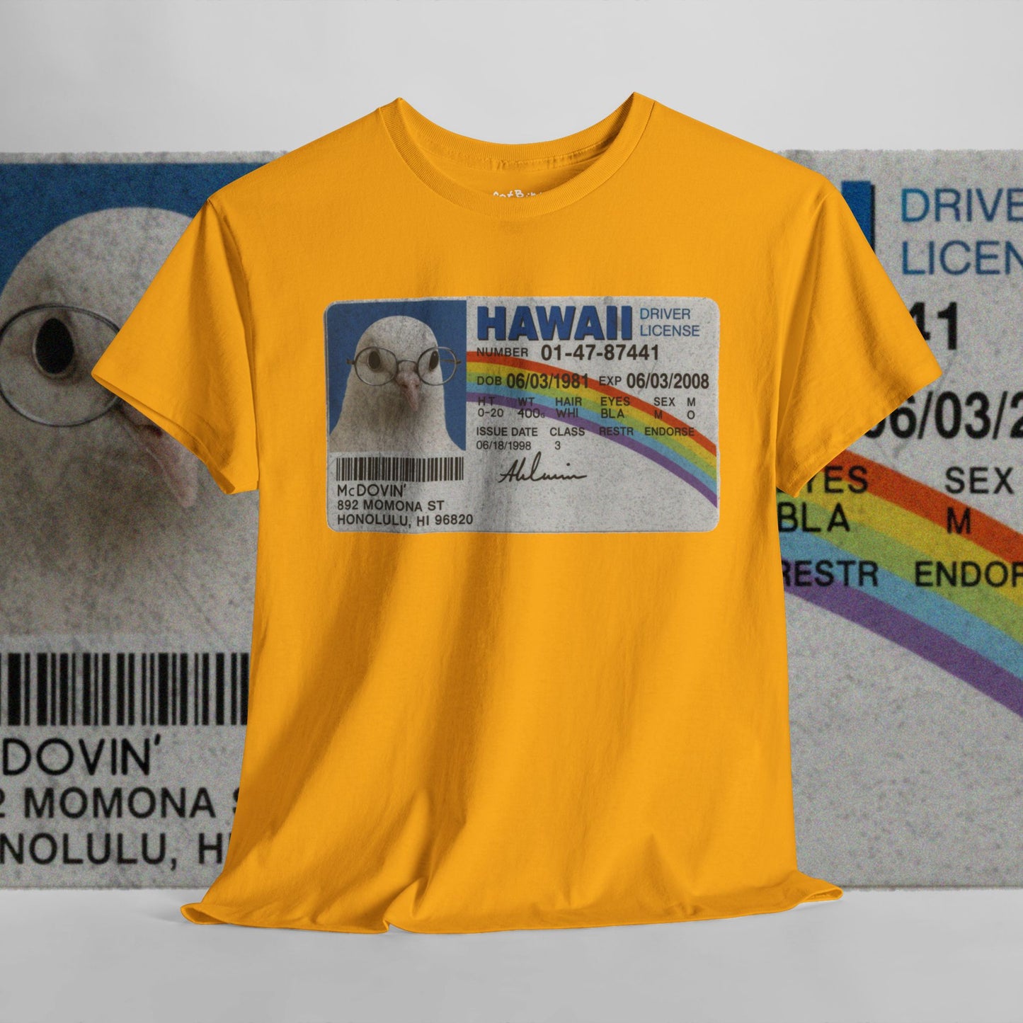 Superbird starring McDovin' unisex graphic tshirt