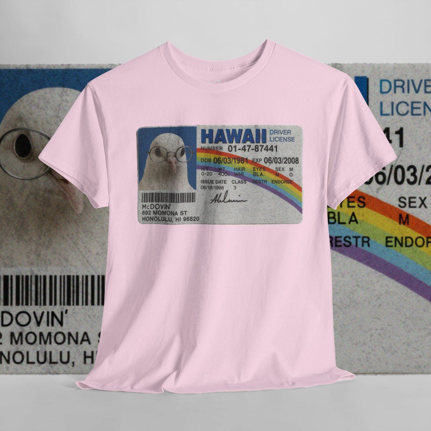 Superbird starring McDovin' unisex graphic tshirt