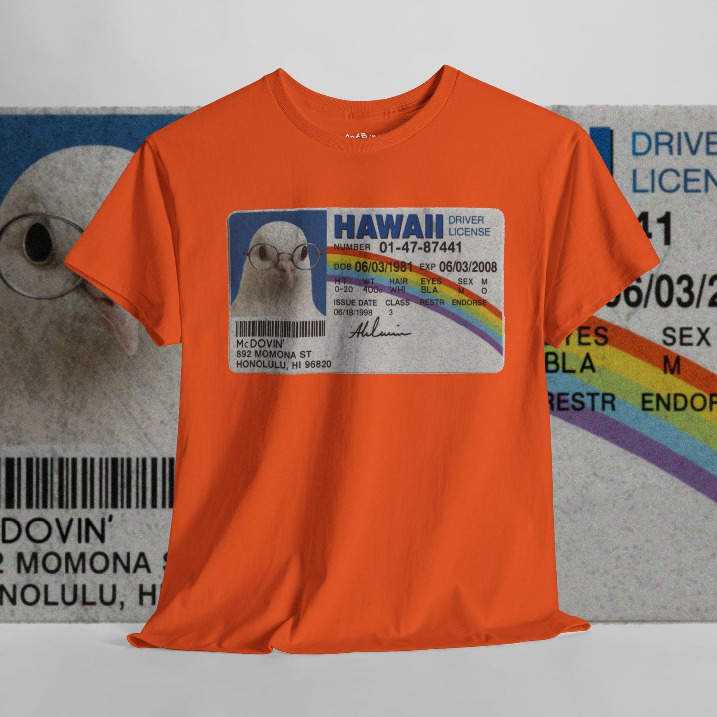 Superbird starring McDovin' unisex graphic tshirt