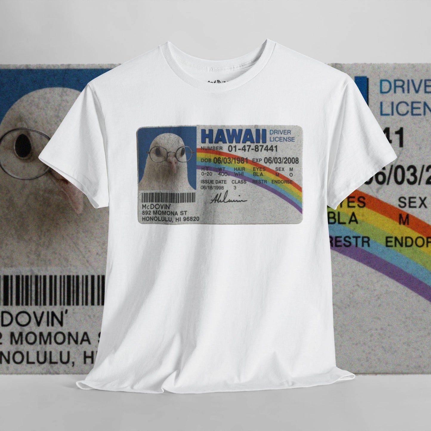 Superbird starring McDovin' unisex graphic tshirt