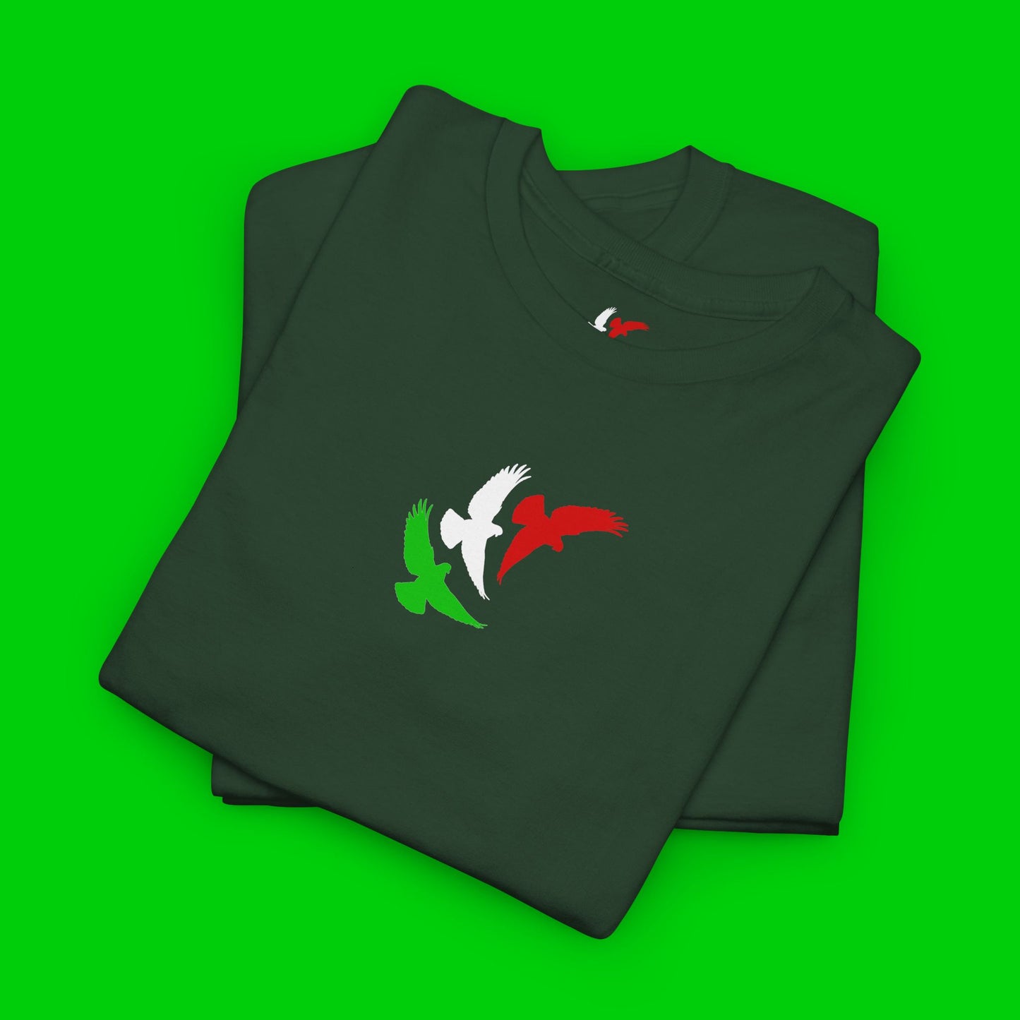 pigeons for peace for palestine tshirt