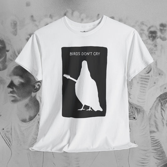 birds don't cry pigeon t-shirt