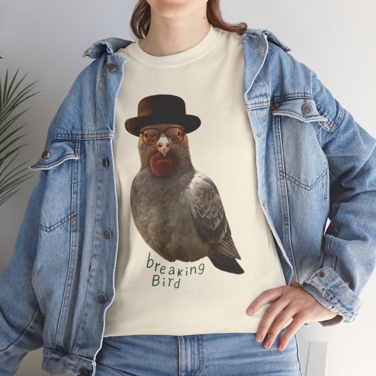 'breaking bird' unisex graphic tshirt