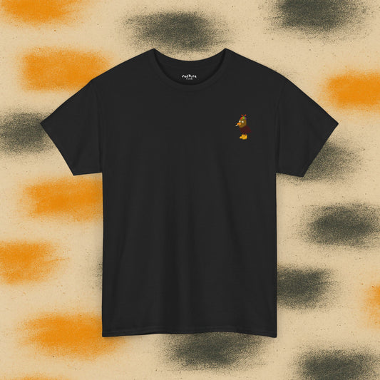 smoking pigeon tshirt [left]