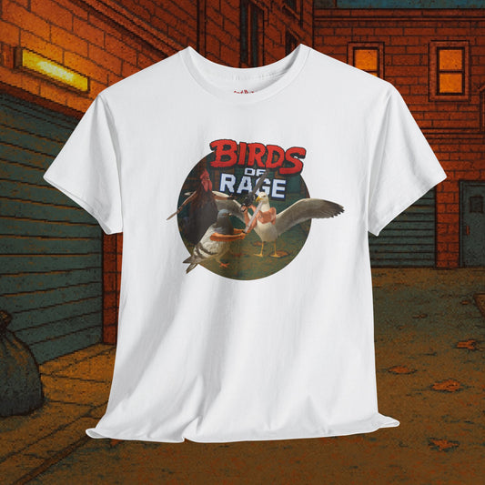 'birds of rage' unisex graphic tshirt