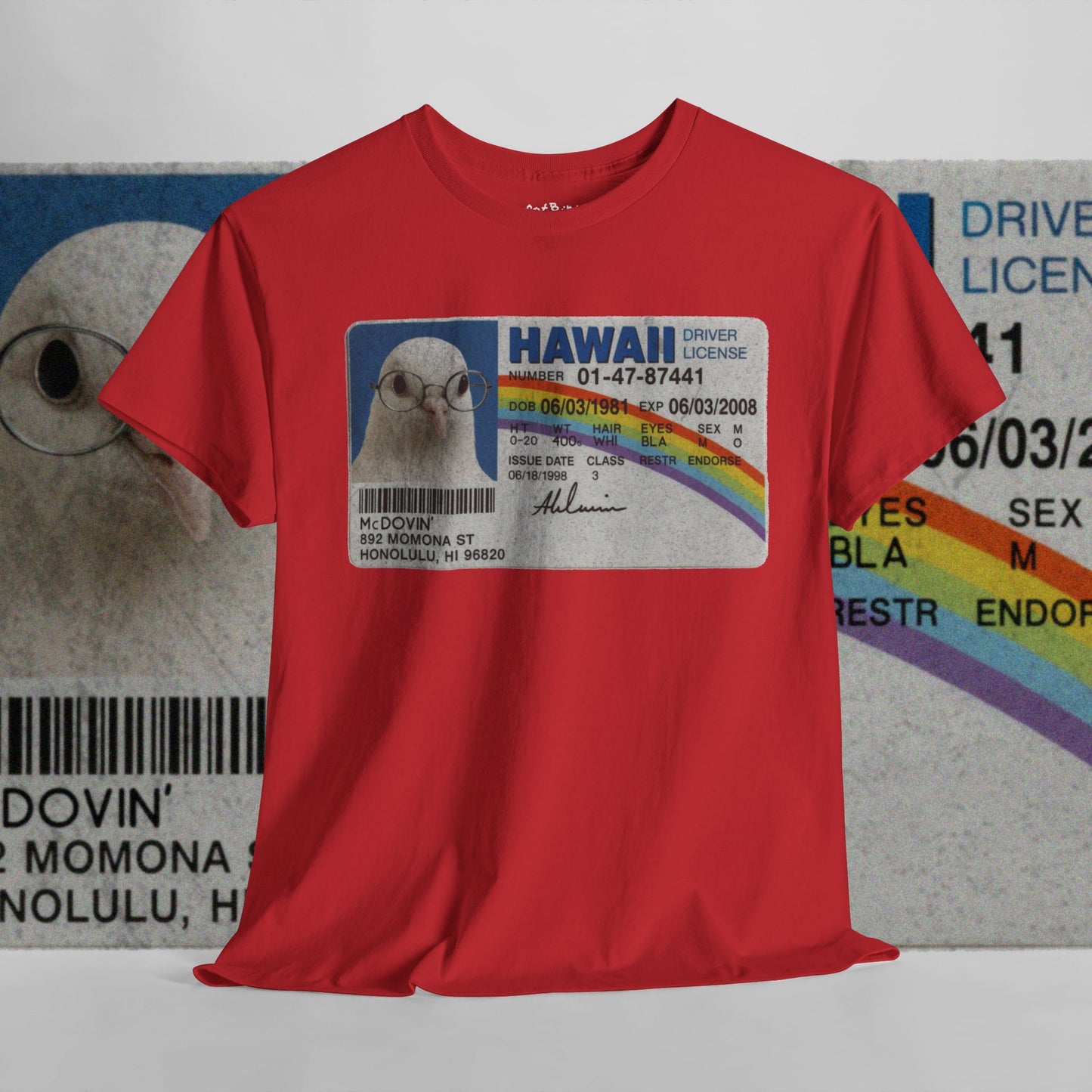 Superbird starring McDovin' unisex graphic tshirt