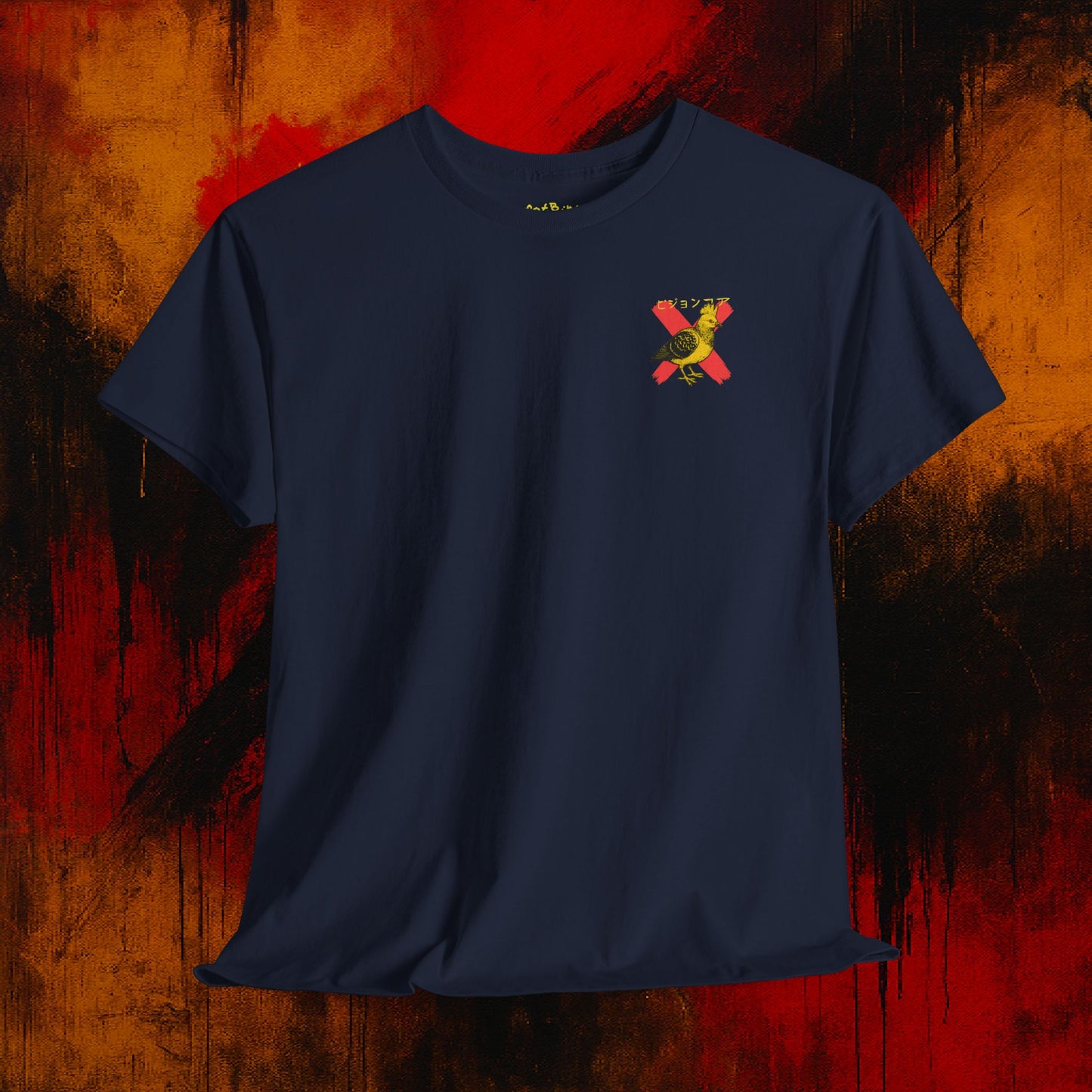 pigeoncore v2 tshirt [left]