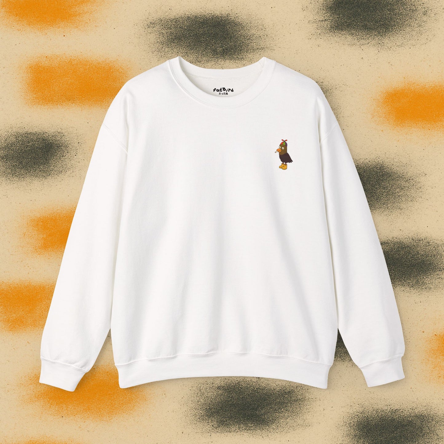 smoking pigeon sweatshirt