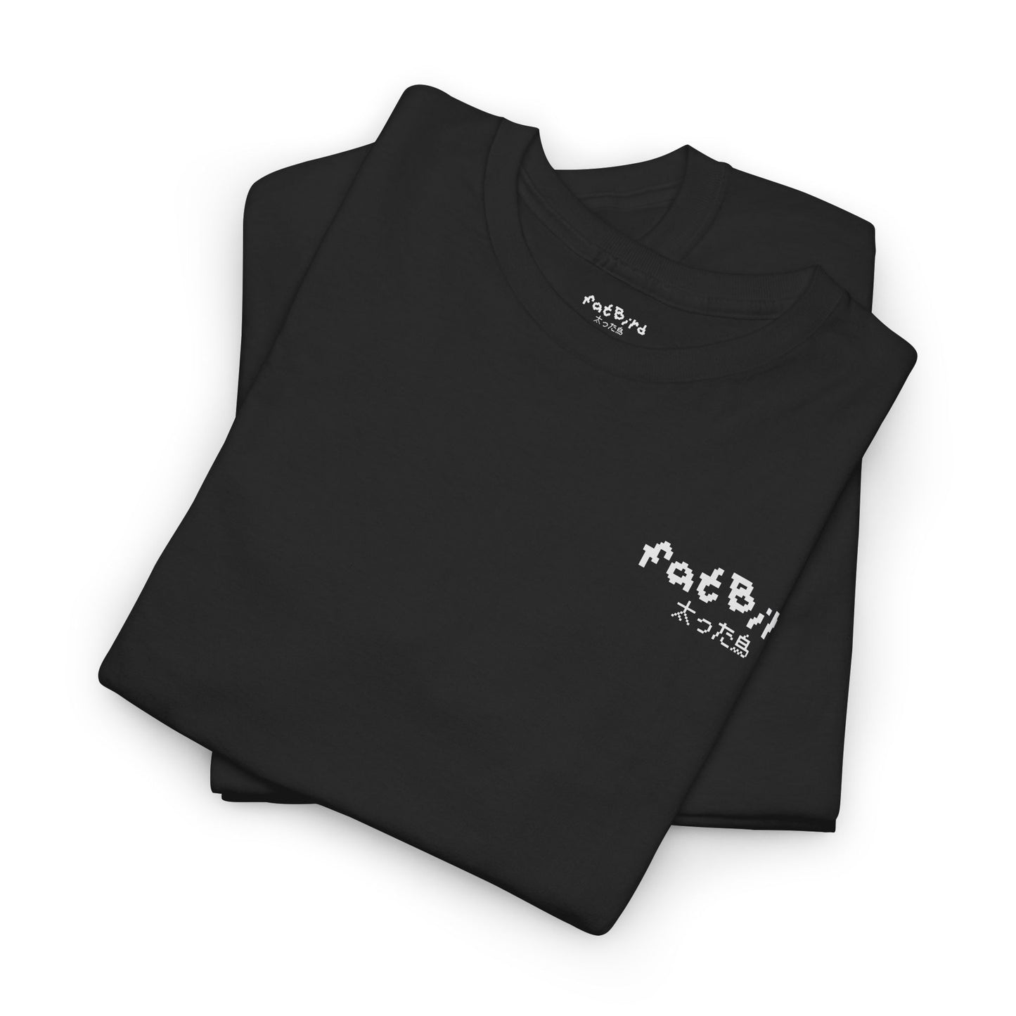 'fatBird signature' unisex graphic tshirt [left]