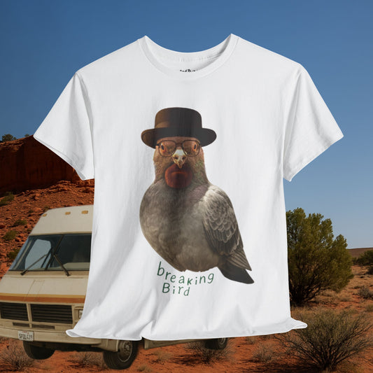 'breaking bird' unisex graphic tshirt