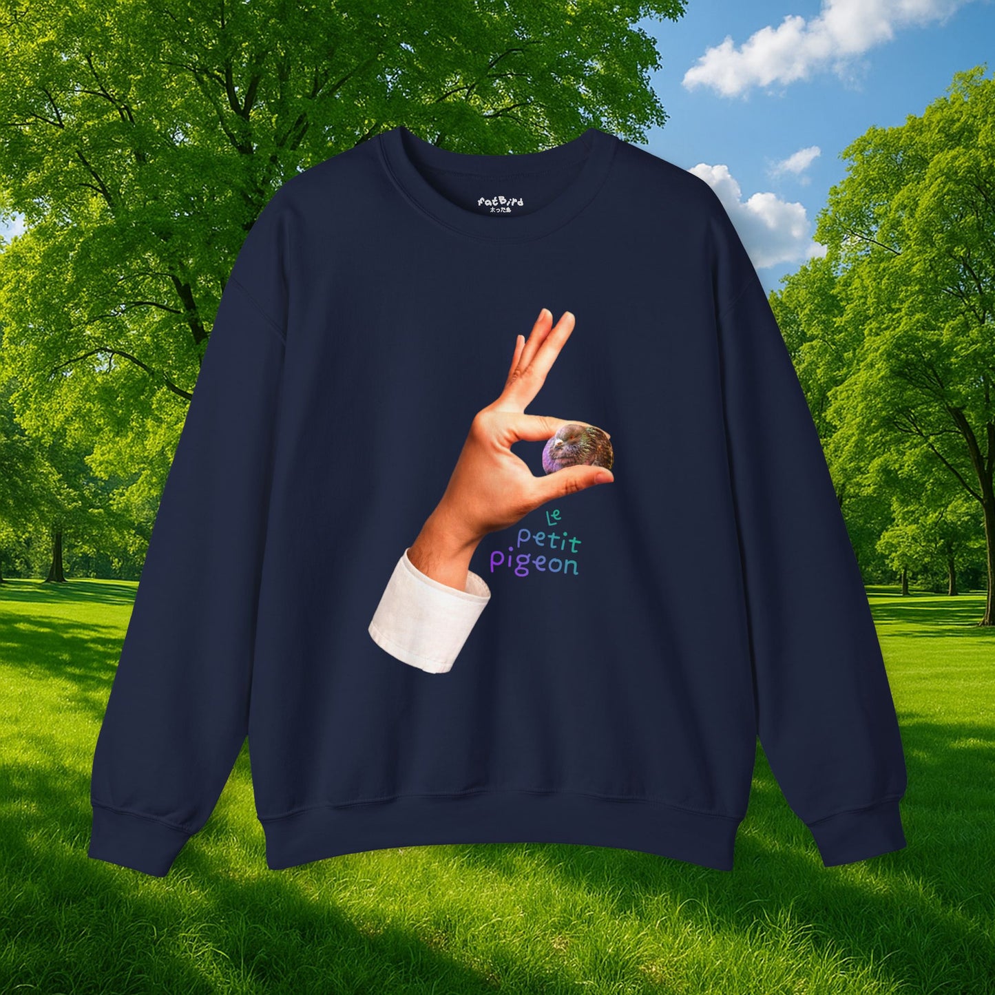 le petit pigeon v1 sweathsirt