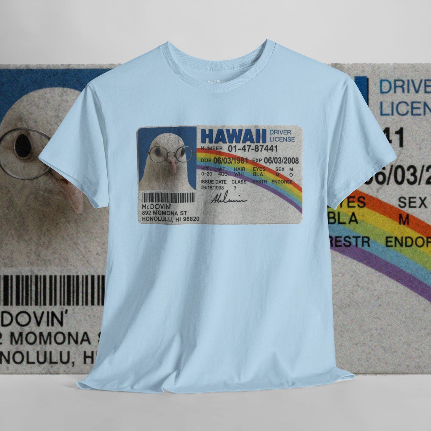Superbird starring McDovin' unisex graphic tshirt