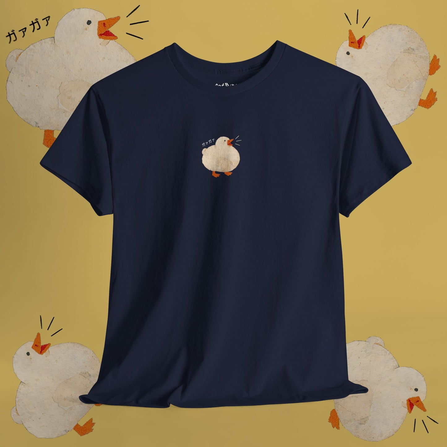 japanese quack duck tshirt ガァガァ