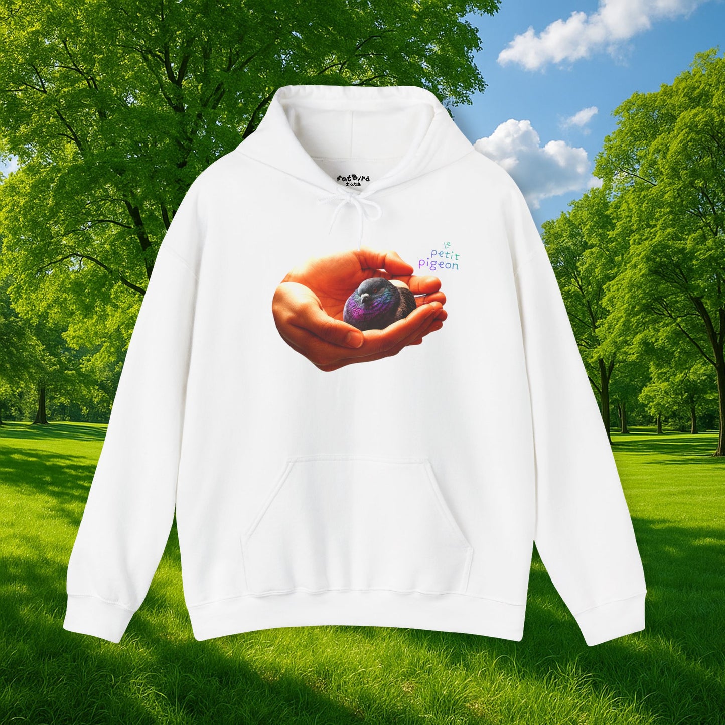 le petit pigeon v2 hoodie