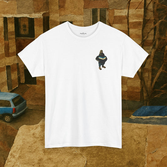 tracksuit pigeon tshirt [left]