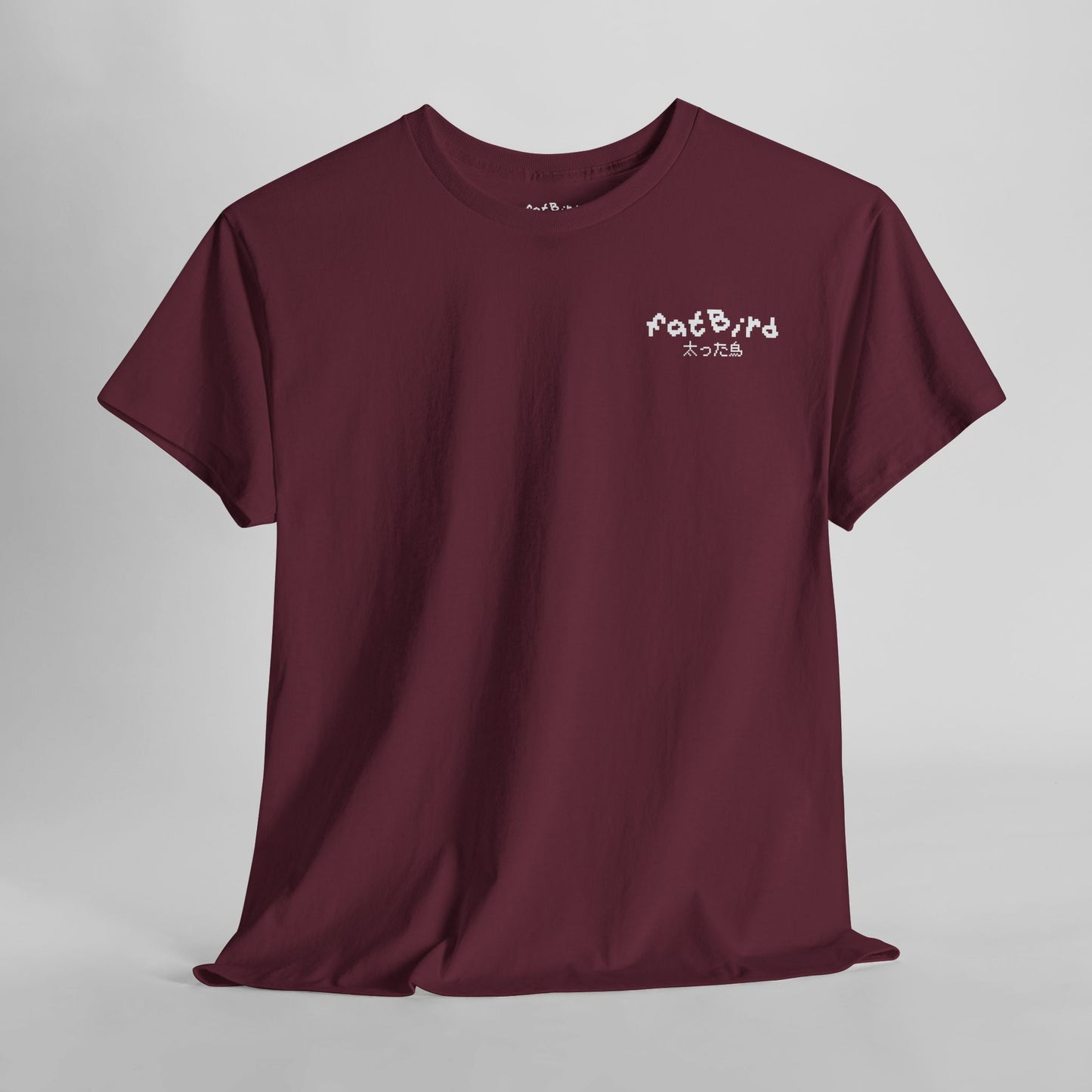 'fatBird signature' unisex graphic tshirt [left]