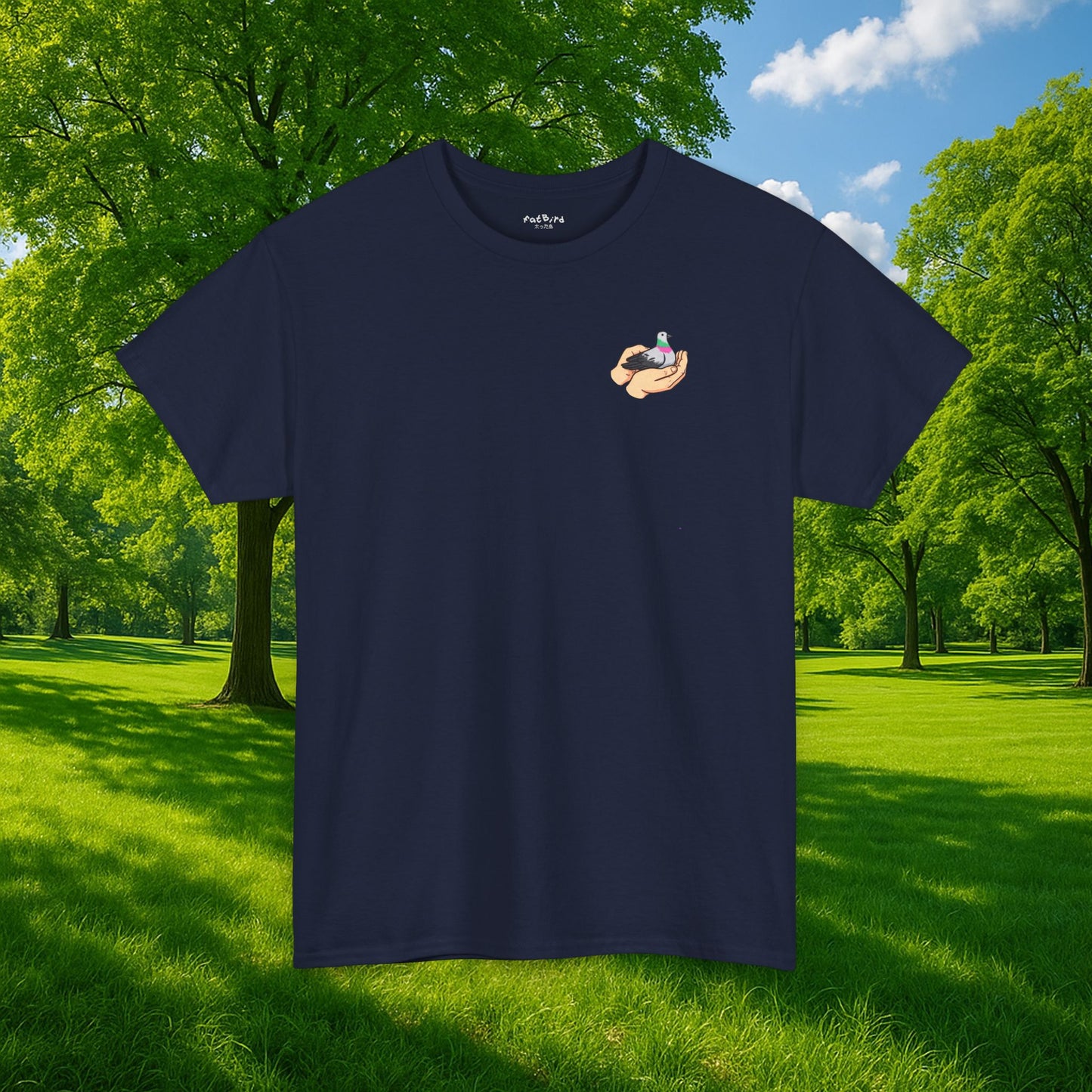 'join the coomunity' tshirt [full back print, small front]