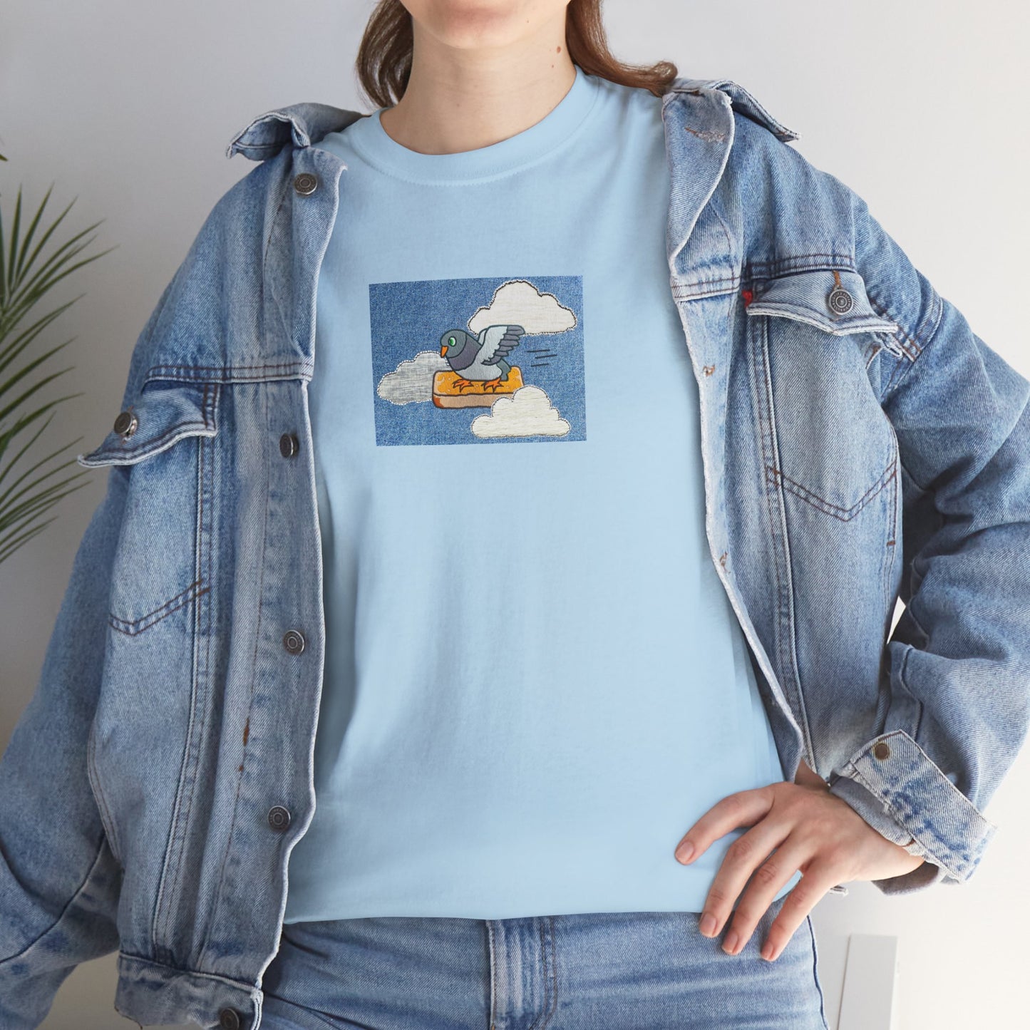 'go fast pigeon' unisex graphic tshirt