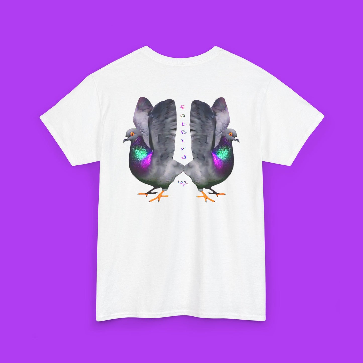 fatBird '92 pigeon tshirt