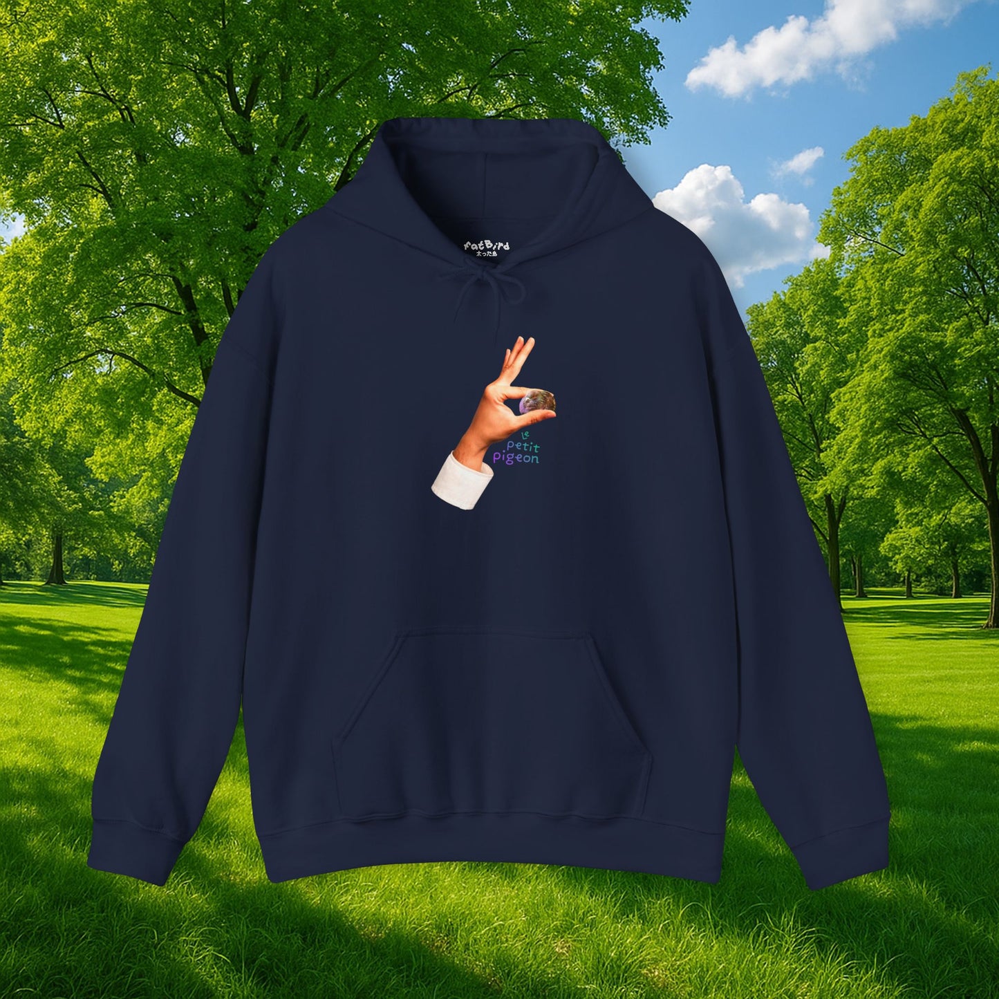 le petit pigeon v1 hoodie