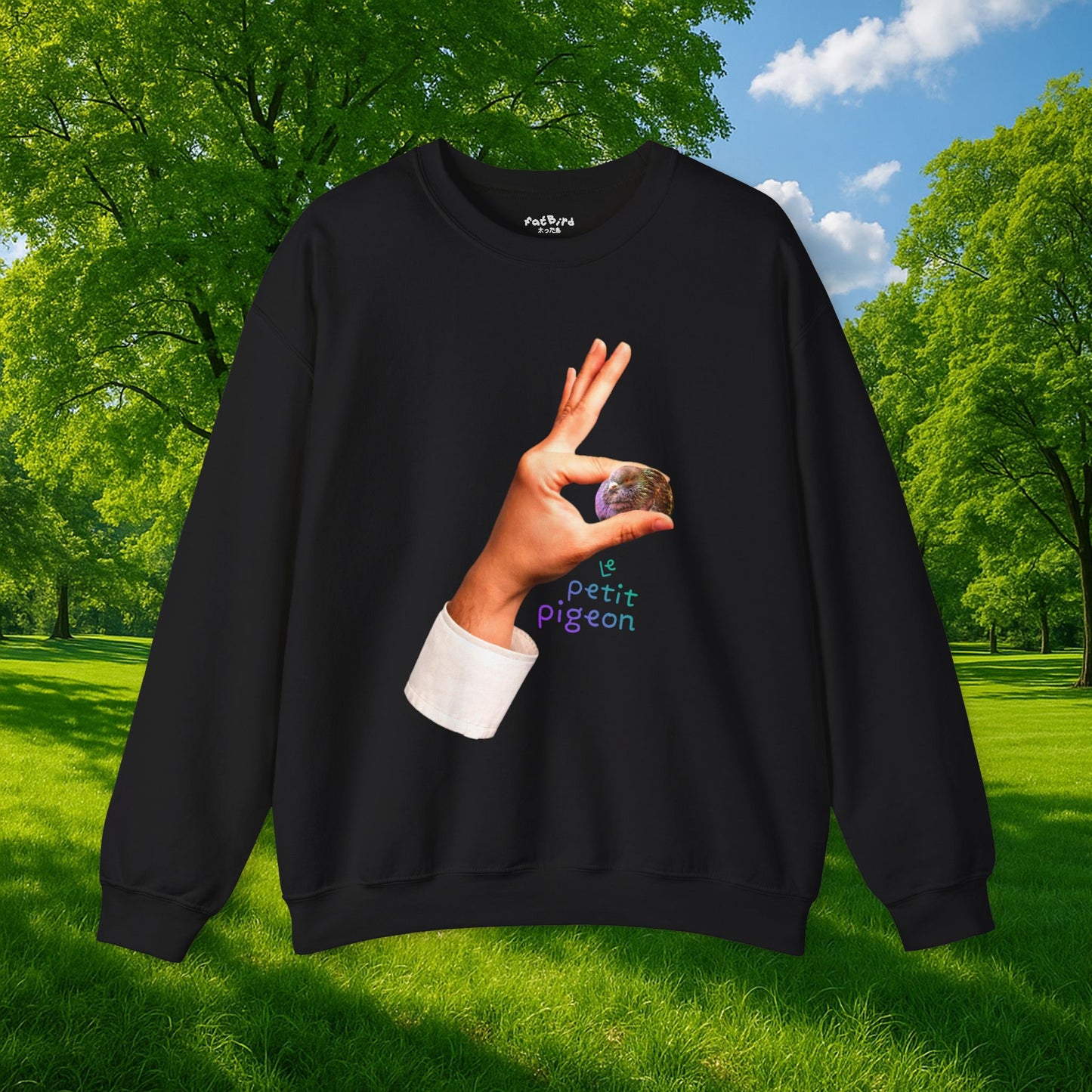 le petit pigeon v1 sweathsirt