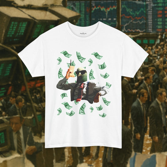 pigeon rich tshirt [front design]