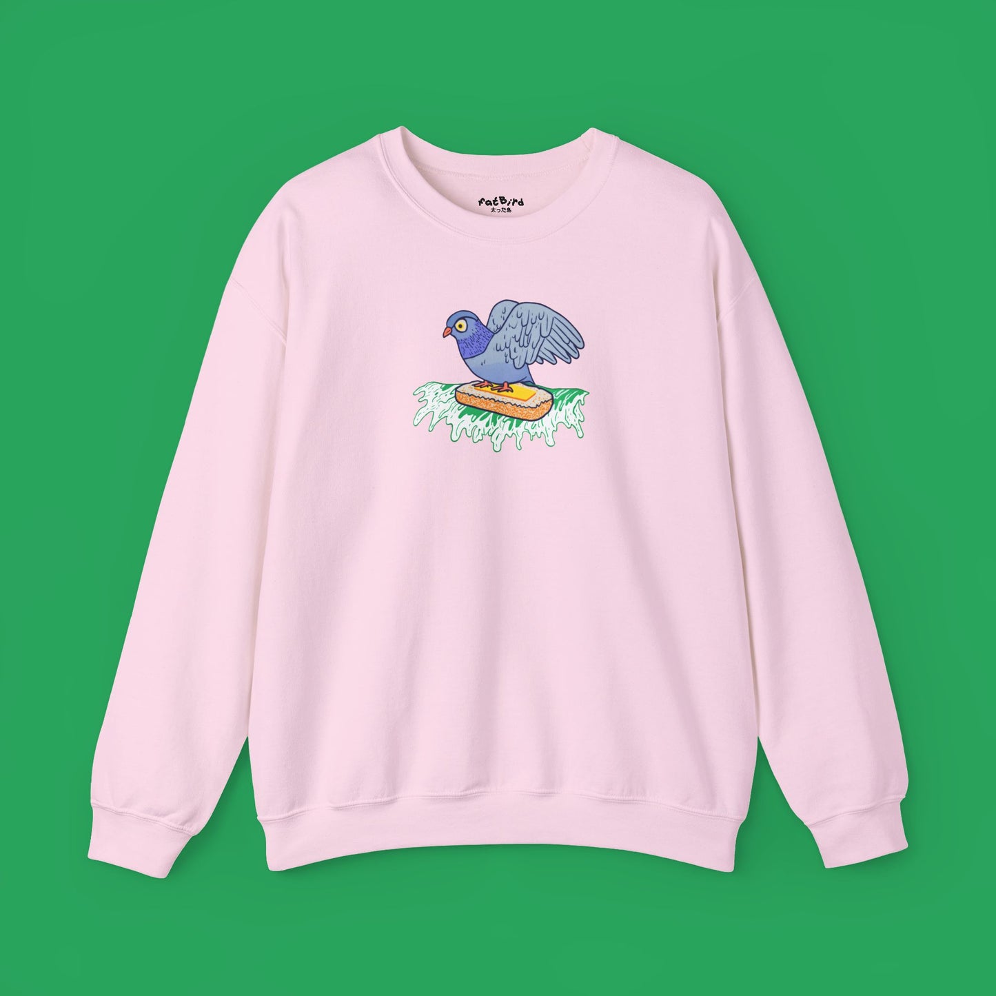 surfin bird on a mission sweatshirt