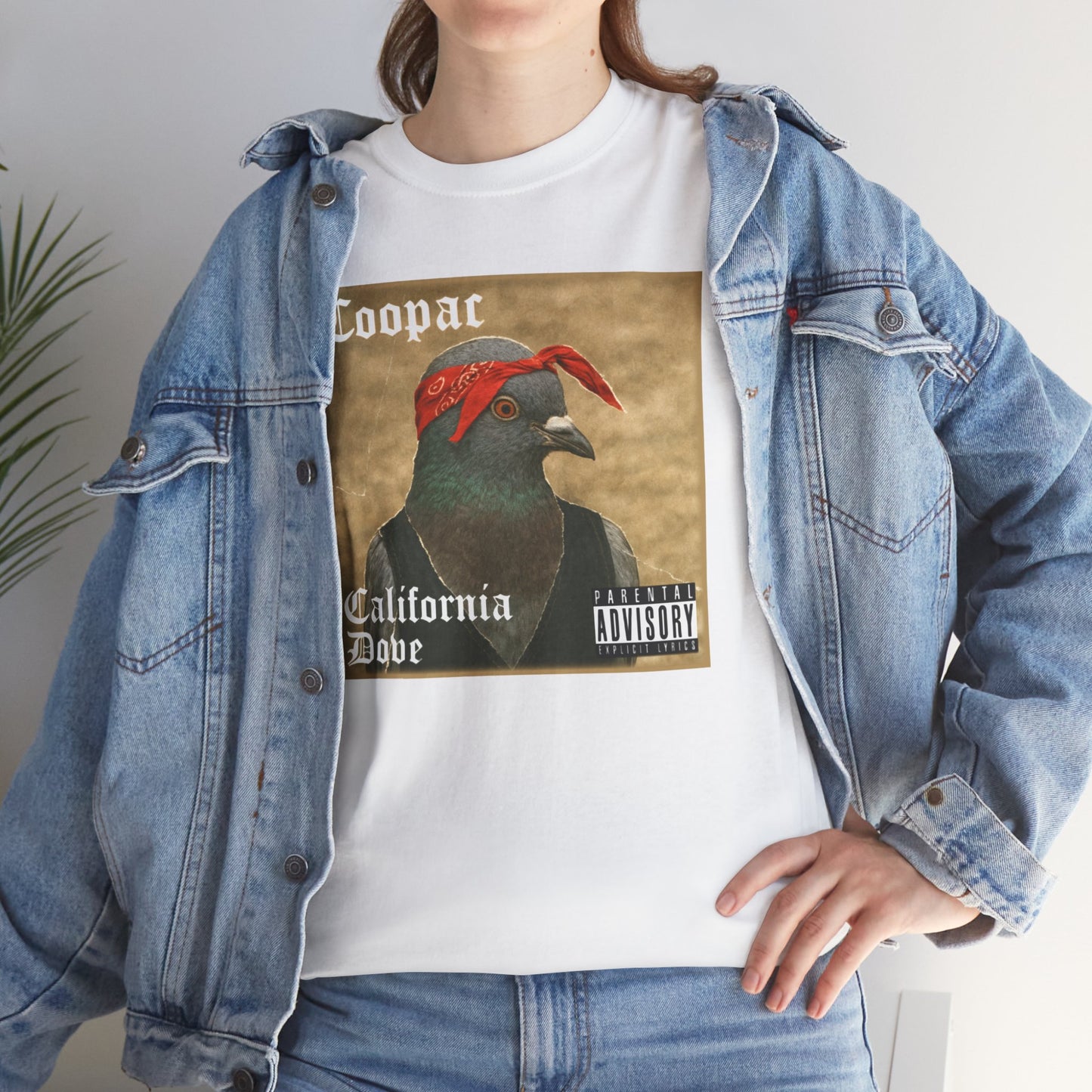'california dove by coopac' pigeon tshirt