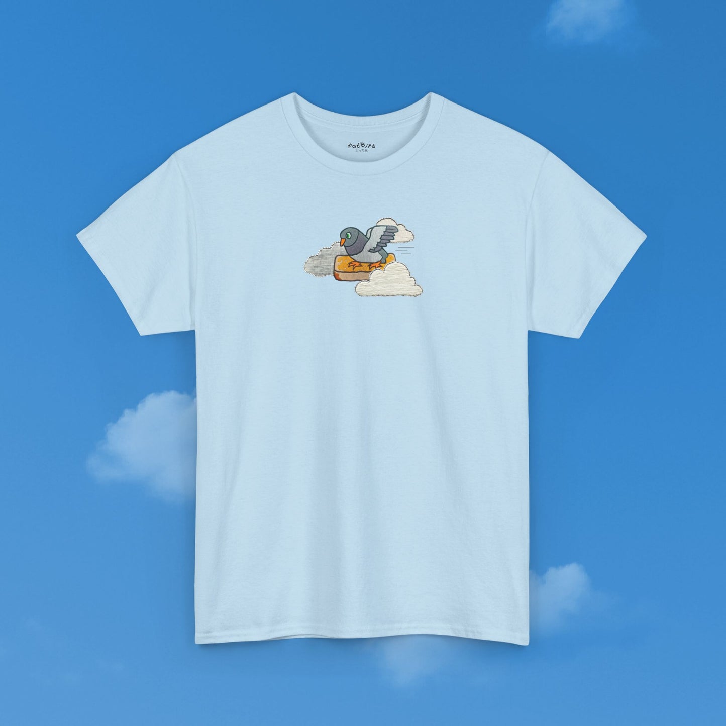 the 'go fast' pigeon tshirt