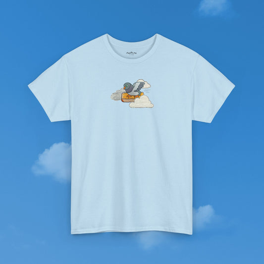 the 'go fast' pigeon tshirt