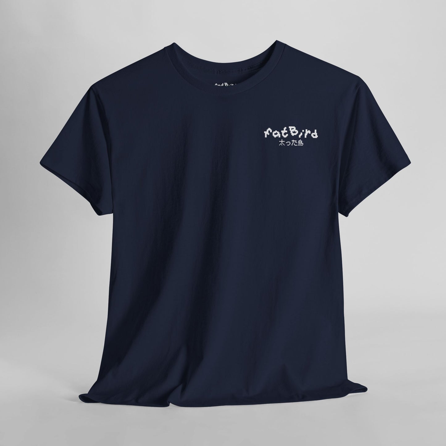 'fatBird signature' unisex graphic tshirt [left]