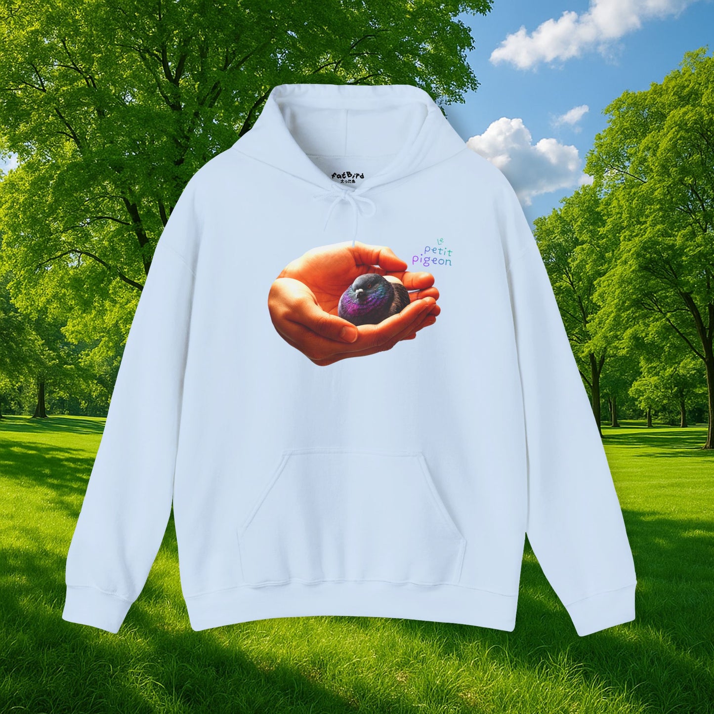 le petit pigeon v2 hoodie