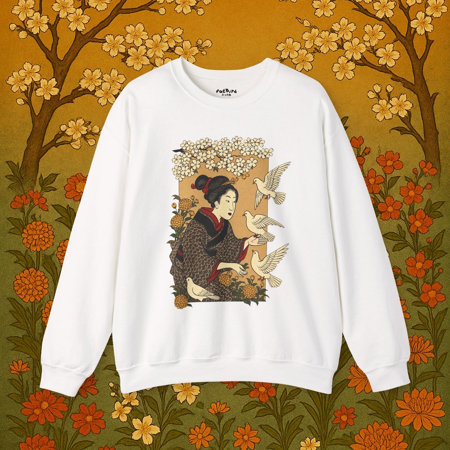 a dove is a pigeon sweatshirt 鳩はハトである