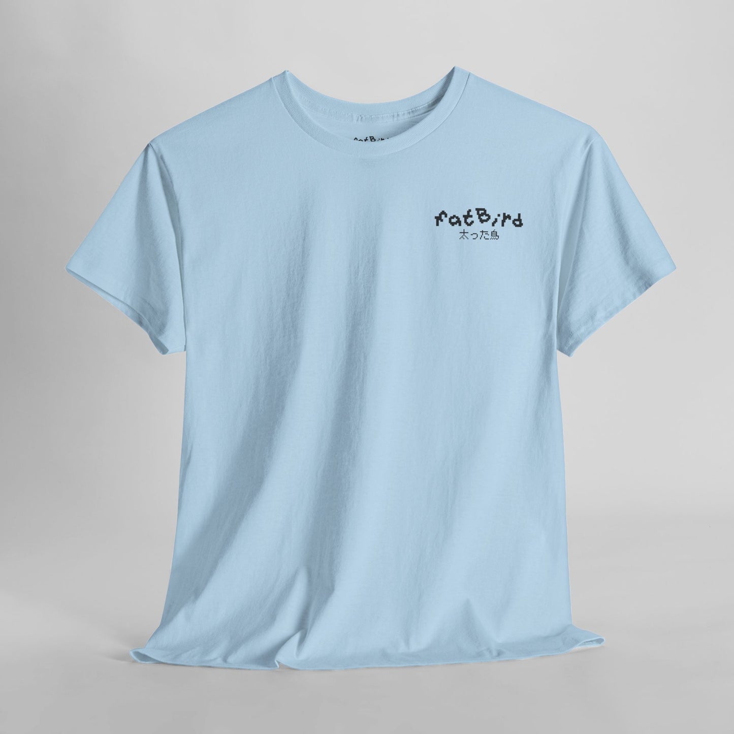 'fatBird signature' unisex graphic tshirt [left]