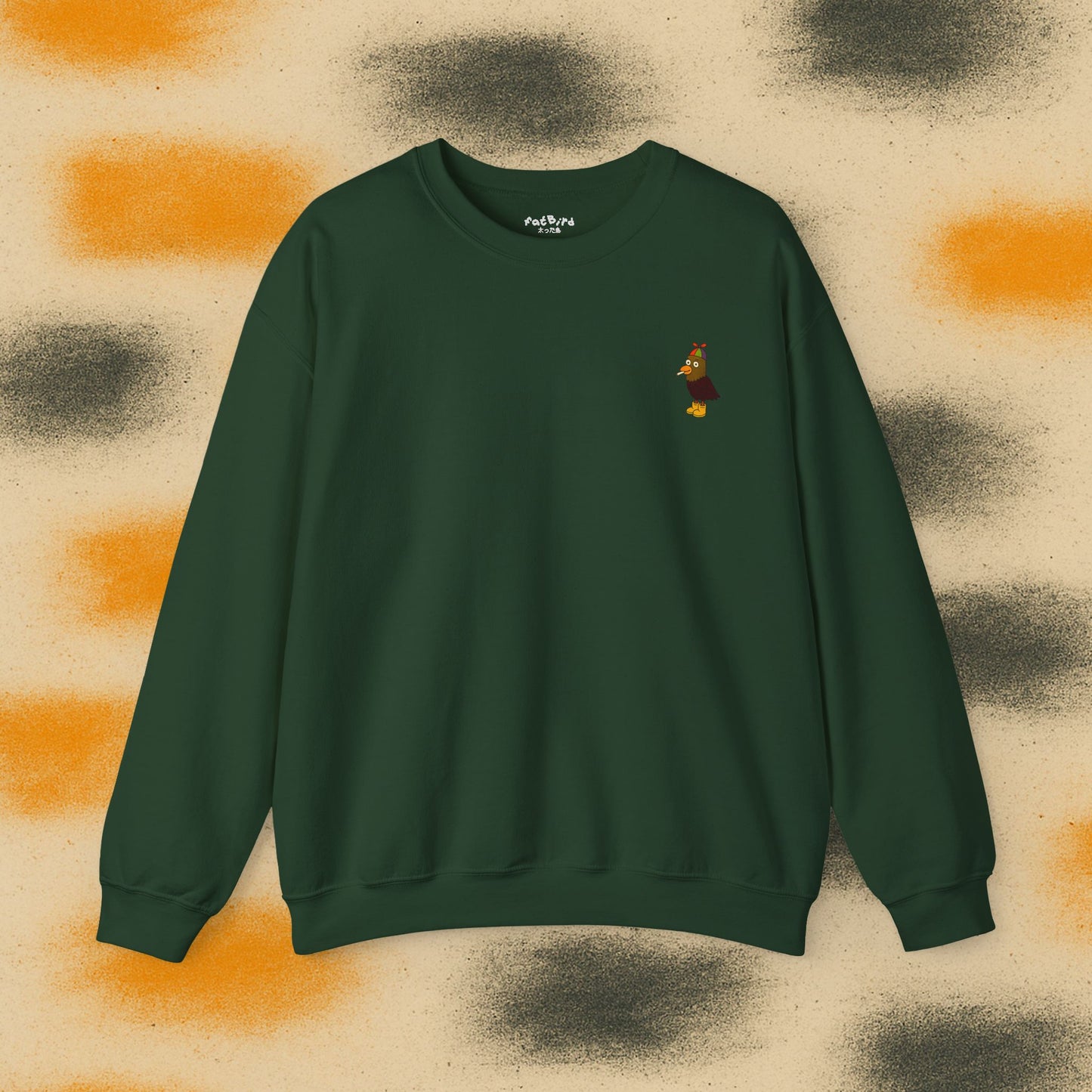 smoking pigeon sweatshirt
