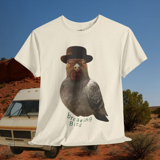 'breaking bird' unisex graphic tshirt