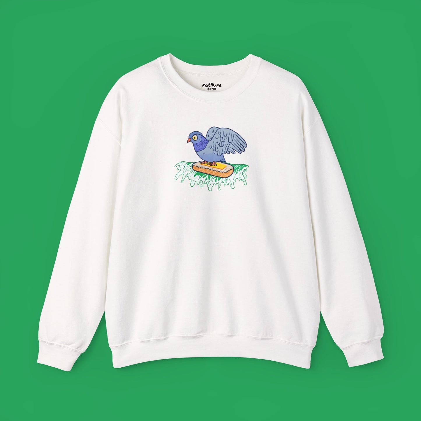 surfin bird on a mission sweatshirt