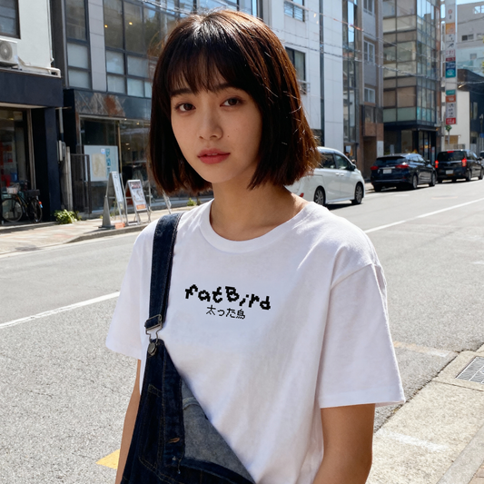 'fatBird' signature tshirt