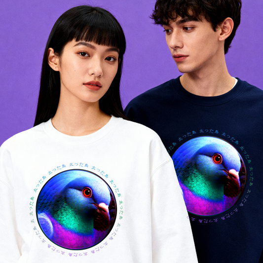 hypno pigeon sweatshirt