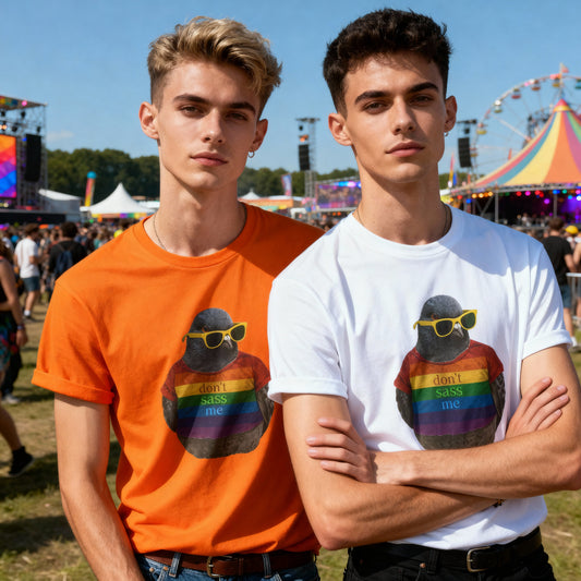 'Don't Sass Me' LGBT Pigeon tshirt