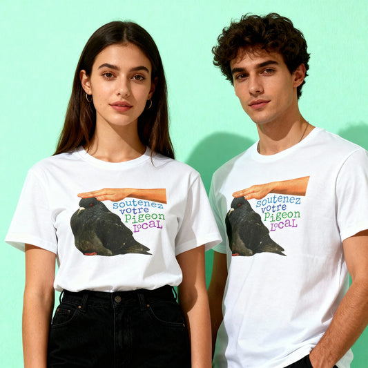 soutenez votre pigeon local tshirt