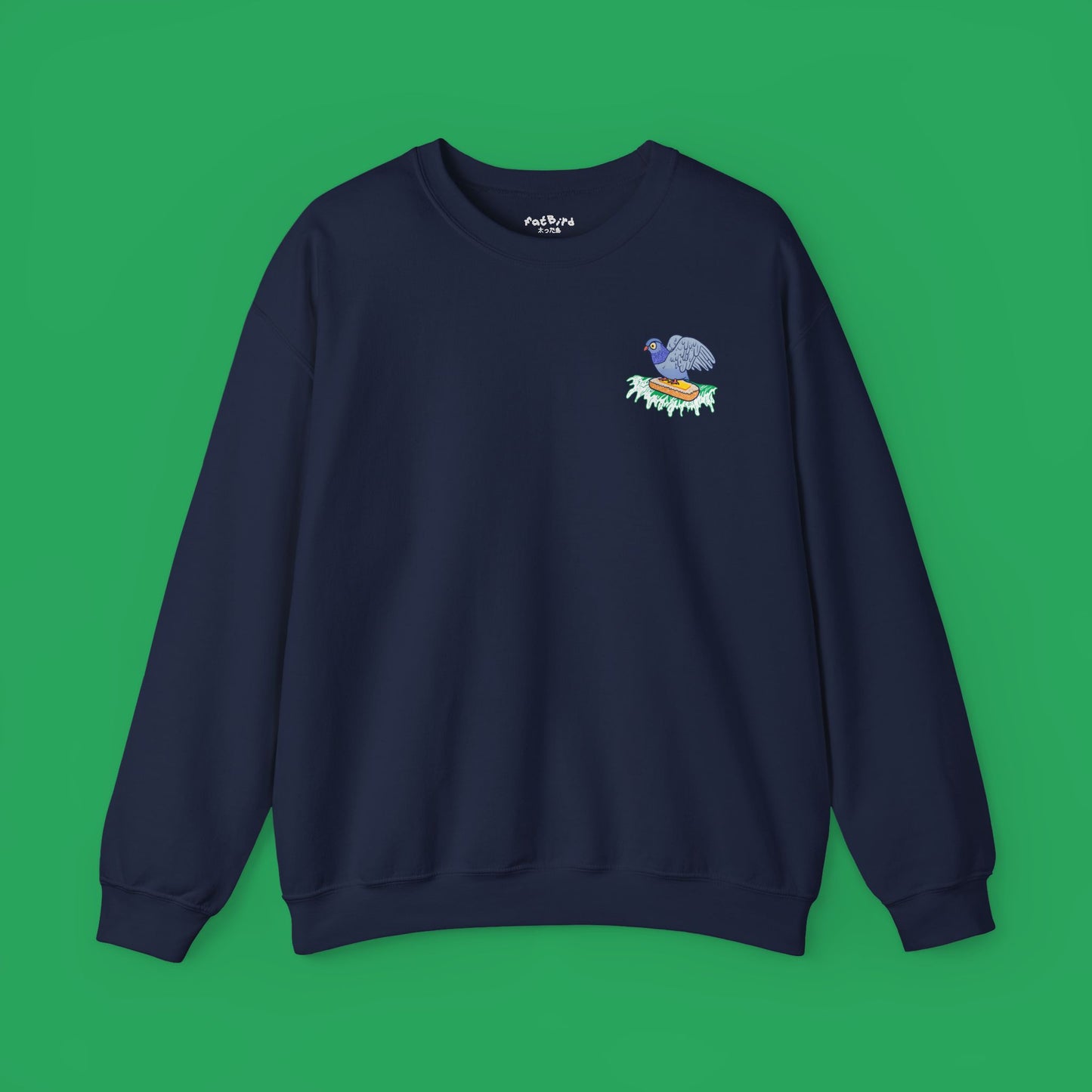 surfin bird on a mission sweatshirt [left]