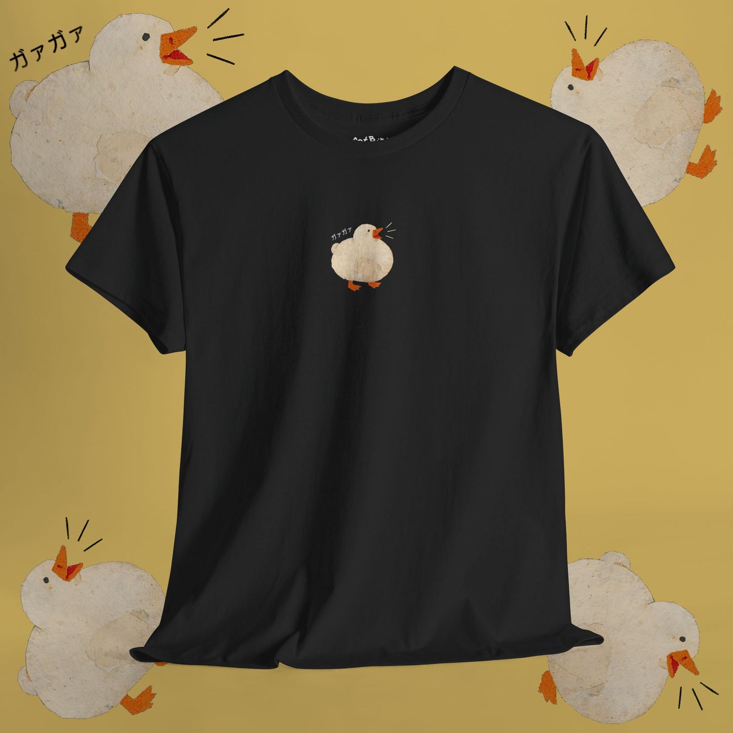 japanese quack duck tshirt ガァガァ