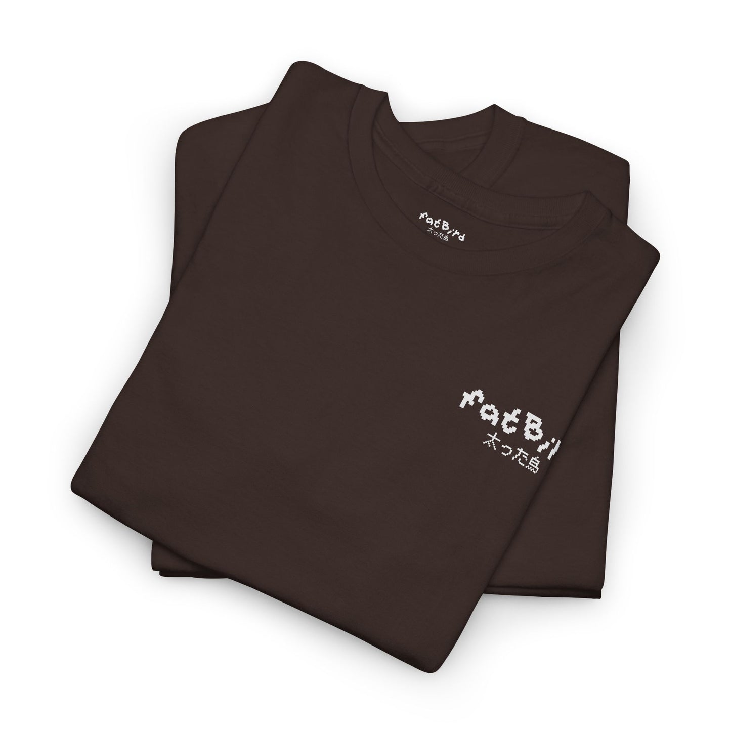 'fatBird signature' unisex graphic tshirt [left]