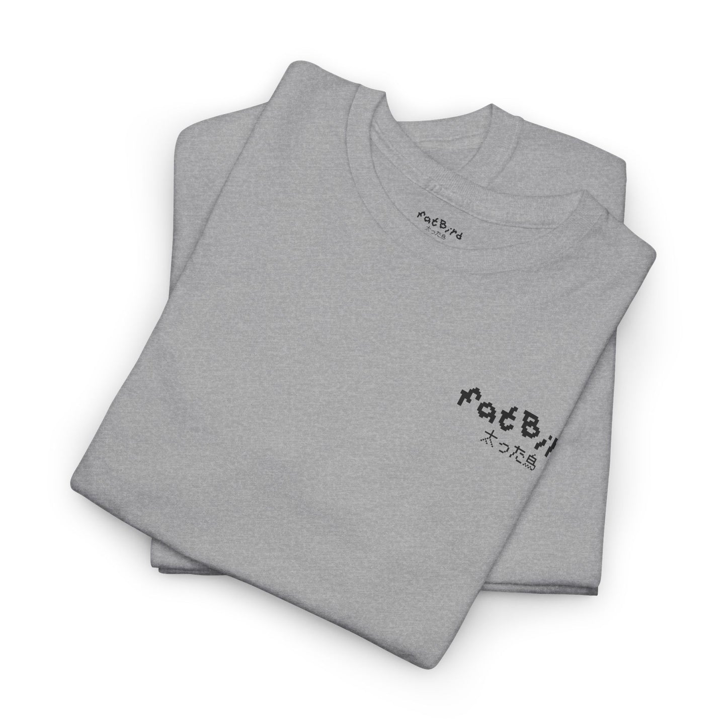 'fatBird signature' unisex graphic tshirt [left]
