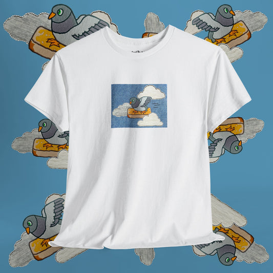 'go fast pigeon' unisex graphic tshirt